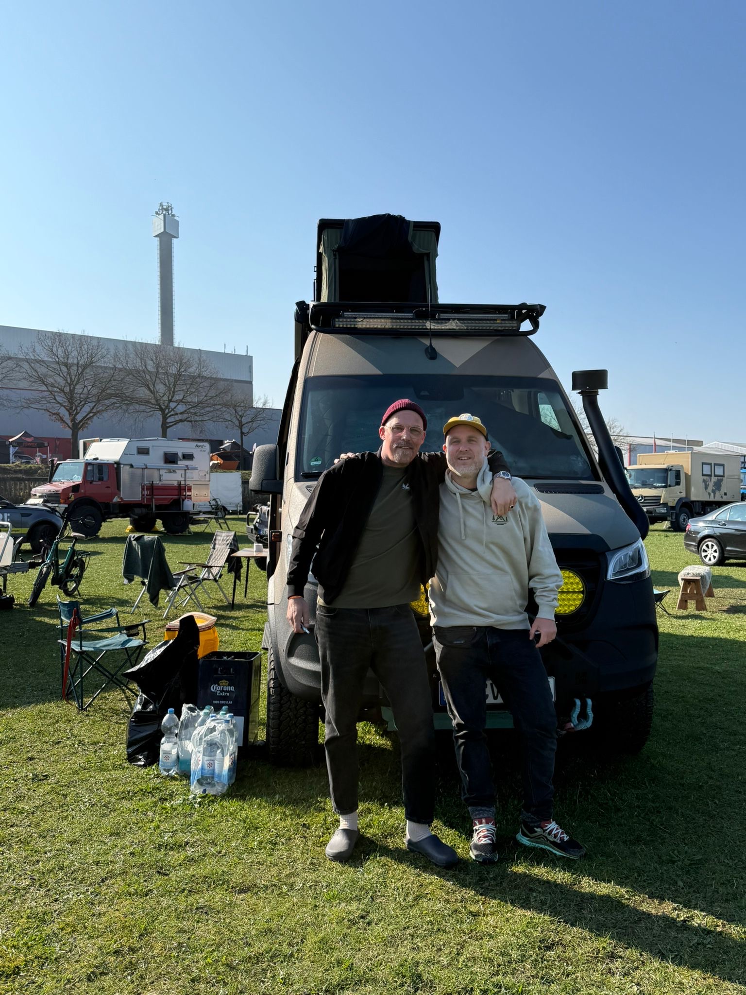 Der campervanspot.com Manufaktur Hub auf der 4x4 Rhein-Waal